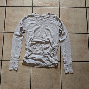 Lululemon Swiftly Tech Long Sleeve *Scoop *Ruched